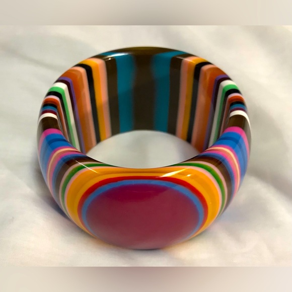 LAMINATED CHUNKY COLORFUL Bracelet - Picture 1 of 11